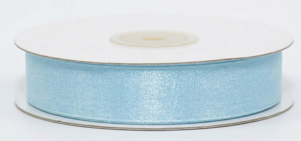 Nastro Organza Celeste 20mm x 50mt