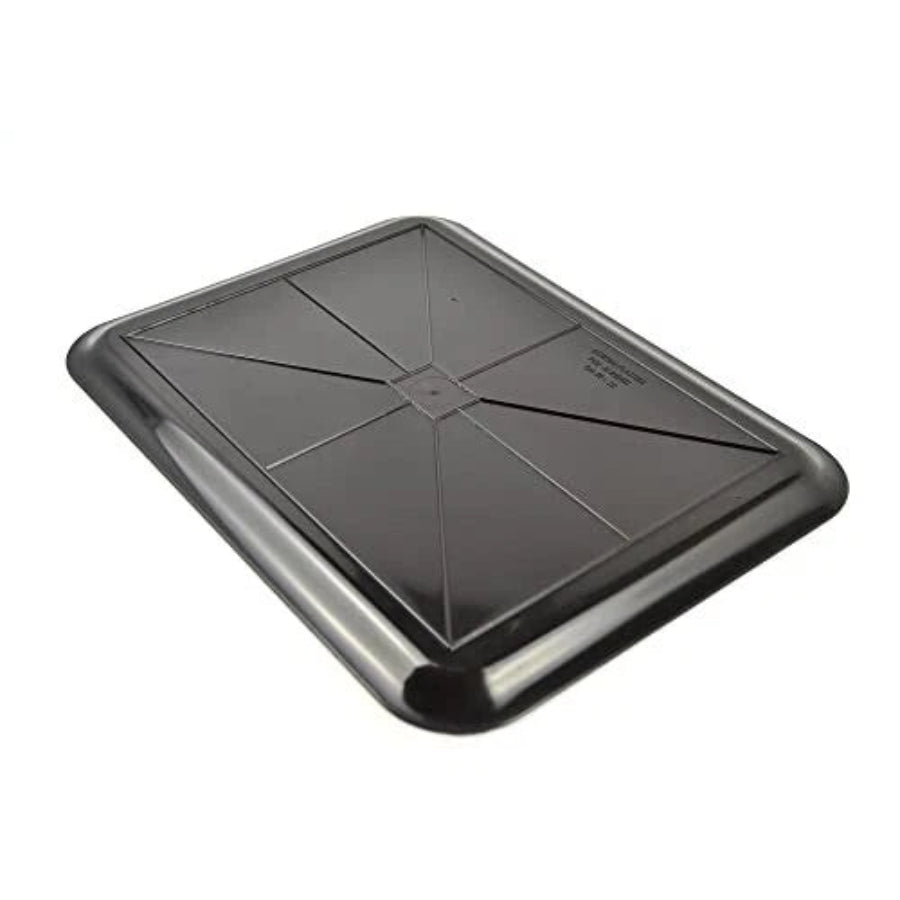 Vassoio Rettangolare PS Nero Coprente 48x36 cm – H 1,5 cm