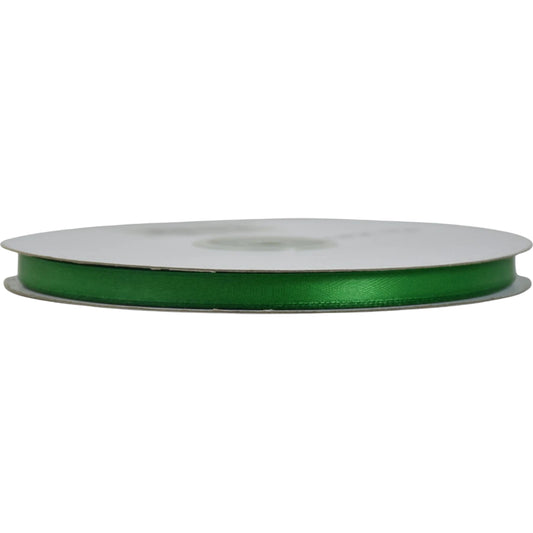 Nastro Doppio Raso Verde Smeraldo 6mm x 50Mt